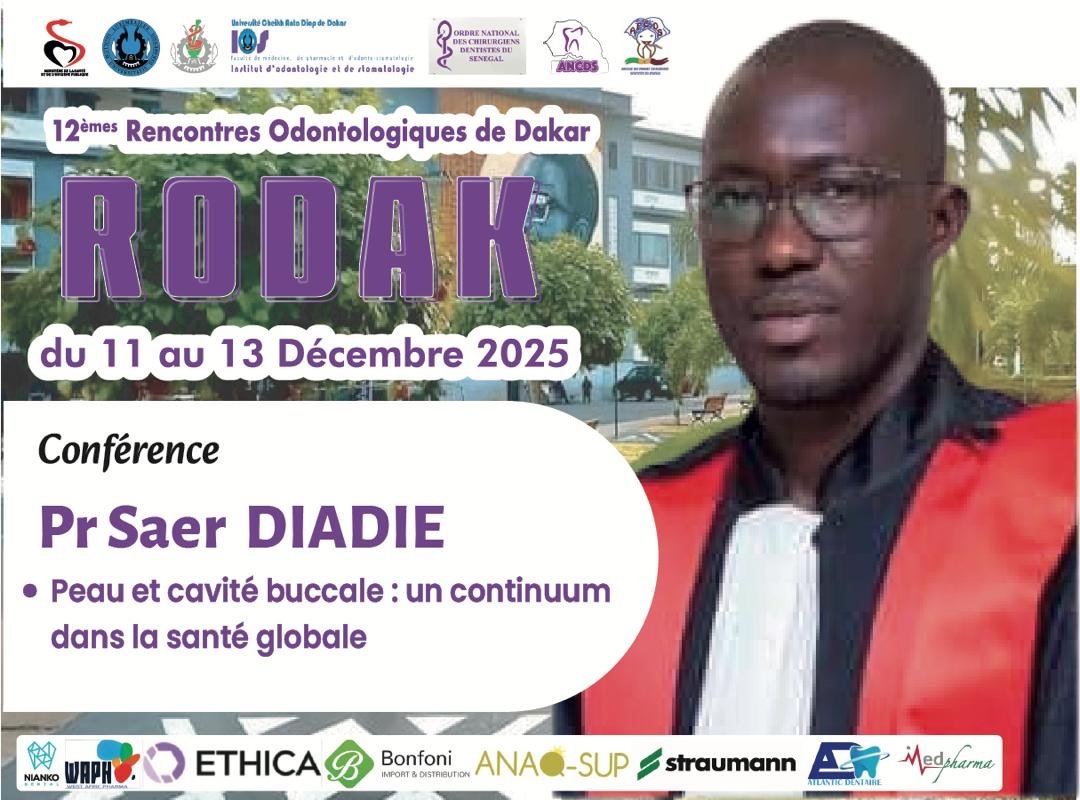Conférence RODAK - Pr Saer DIADIE